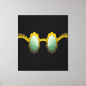 My Polarized Glasses are Ready Canvas Afdruk (Voorkant)