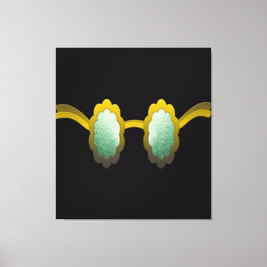 My Polarized Glasses are Ready Canvas Afdruk (Voorkant)