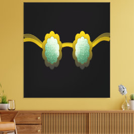 My Polarized Glasses are Ready Canvas Afdruk