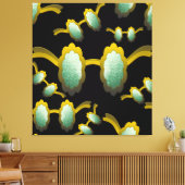 My Polarized Glasses are Ready Pattern Canvas Afdruk (Insitu (Woonkamer))