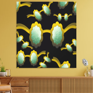 My Polarized Glasses are Ready Pattern Canvas Afdruk