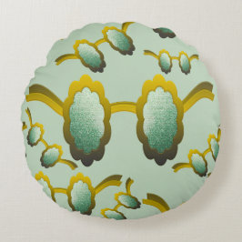 My Polarized Glasses are Ready Pattern Rond Kussen