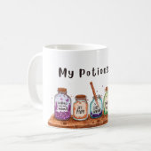“My Potions” con frases venezolanas  Koffiemok (Voorkant links)