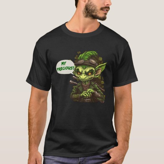 My Precious Kobold St Patricks Day Irish Leprechau T-shirt (Voorkant)