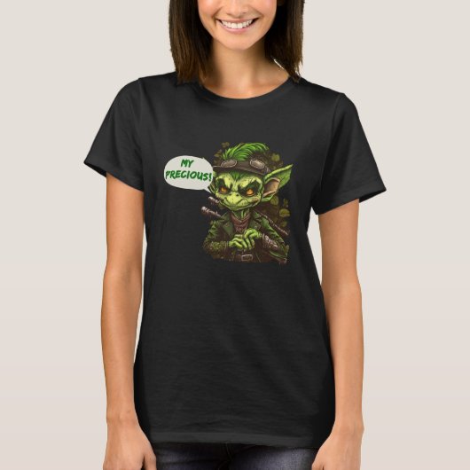 My Precious Kobold St Patricks Day Irish Leprechau T-shirt (Voorkant)