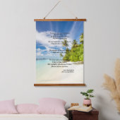 'My Psalm' wandtapijtprint Hangend Wandkleed (Slaapkamer)