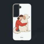 My Puppy Hug Case Samsung Galaxy Hoesje<br><div class="desc">Wrap your Galaxy S22 in a case with artwork that captures your special connection with your dog. Featuring an illustration of an adorable cuddle with your dog, it's sure to bring a smile to your face every time you look at your phone. Made with the latest dual-structure design, this case...</div>