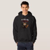 My Red Panda Is My Valentine Panda Bear Cupid Vale Hoodie (Voorkant volledig)