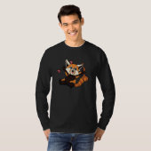 My Red Panda Is My Valentine Panda Bear Cupid Vale T-shirt (Voorkant volledig)