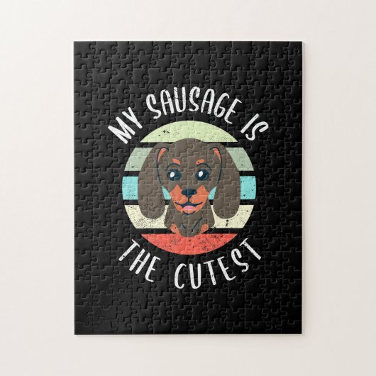 My Sausage Is The Cutest Legpuzzel (Verticaal)