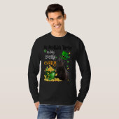 My Scottish Terrier Is My Lucky Charm Cute Dog Pat T-shirt (Voorkant volledig)