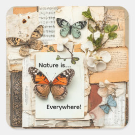 My Scrapbook Vierkante Sticker