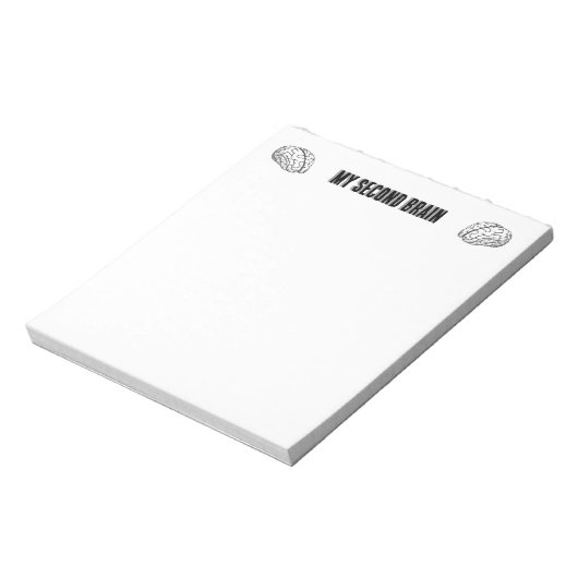 My Second Brain Notepad Notitieblok (Linkerzijde)