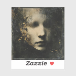 My Shadow Friend — Gothic Fine Art Sticker