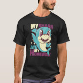 My Shark ate my Homework for Students T-shirt (Voorkant)