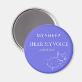 My Sheep Hear My Voice Magnet (Voorkant / Achterkant)