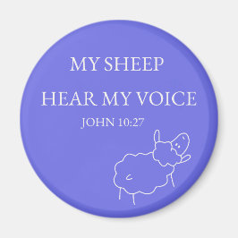 My Sheep Hear My Voice Magnet