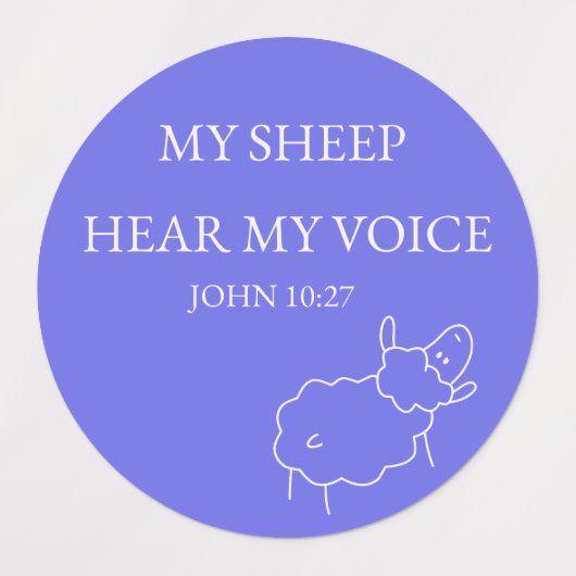 My Sheep Hear My Voice Sticker Set (Design 1)