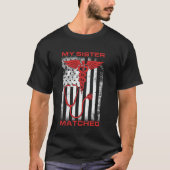 My Sister Matched Medical Student Residency Match  T-shirt (Voorkant)