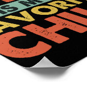 My Son In Law Is My Favorite Child Family Groovy T Poster (Hoek)