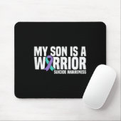 My Son Is A Warrior Suicide Prevention Awareness Muismat (Met muis)