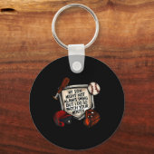 My Son Might Not Always Swing But I Do So Watch Yo Sleutelhanger (Voorkant)