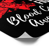 My Son’s Fight Is My Fight Blood Cancer Awareness  Poster (Hoek)