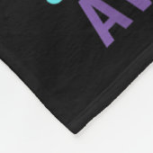 My Son's Wings Cover Heart Suicide Awareness Ribbo Fleece Deken (Hoek)