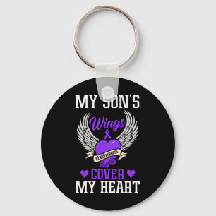 My Sons Wings Hoesje My Heart - Overdosis Bewustzi Sleutelhanger