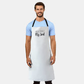 My Soul Christelijke Kunst Gospel Graphics Quote A Schort (Gedragen)