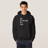 My soulmate is a laboratory hoodie (Voorkant volledig)