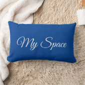 My Space blauw Kussen (Deken)