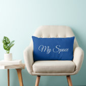 My Space blauw Kussen (Stoel)