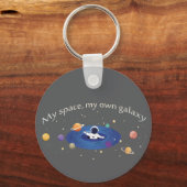 My Space, My Own Galaxy Sleutelhanger (Achterkant)