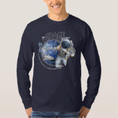 My spacewalk Journey (Dark mode) | Men Long Sleeve T-shirt (Voorkant)