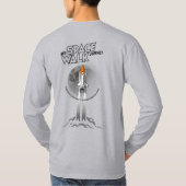 My spacewalk Journey | Men Long Sleeve T-shirt (Achterkant)