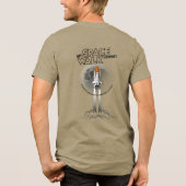 My spacewalk Journey | Men  Tri-Blend Shirt (Achterkant)