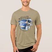 My spacewalk Journey | Men  Tri-Blend Shirt (Voorkant)