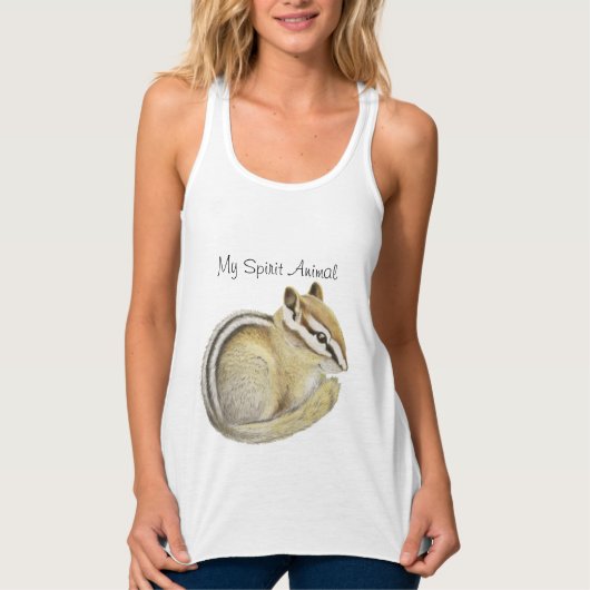 My Spirit Animal Chipmunk T-Shirt (Voorkant)