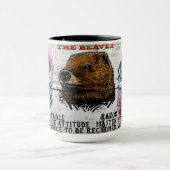 "My Spirit Animal" De Beaver Coffee Mok (Midden)