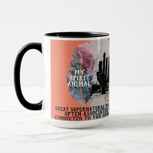 "My Spirit Animal" De Snake Coffee Mok (Links)