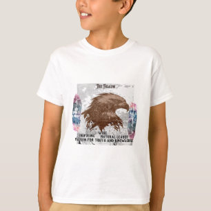 "My Spirit Animal" De valk Mar - Apr Desk Mat T-shirt