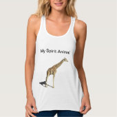 My Spirit Animal Giraffe Tanktop (Voorkant)