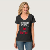 My Spirit Animal Is a Ladybug - Bug Insect Lover L T-shirt (Voorkant volledig)