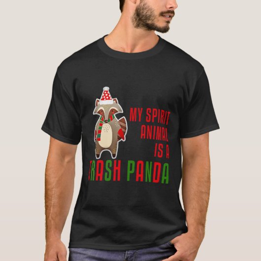 My Spirit Animal Is A Trash Panda Edition T-shirt (Voorkant)