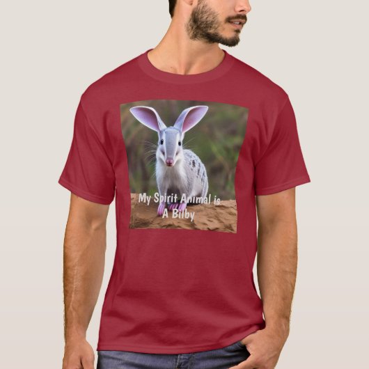 My Spirit Animal is een Bilby T-shirt (Voorkant)