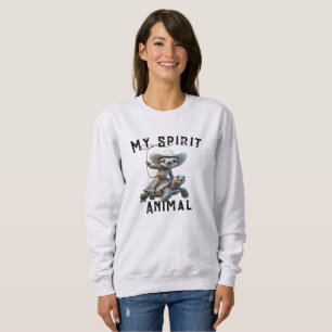 My Spirit Animal Luiaard Sweatshirt - Grappige Gra