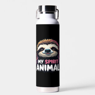 My Spirit Animal - Ontspannen Luie Luiaard Ontwerp Waterfles