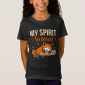 My Spirit Animal Red Pandas Cute Pet Panda Lover G T-shirt (Voorkant)