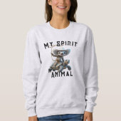 My Spirit Animal Sloth Sweatshirt - Funny Graphic! (Voorkant)